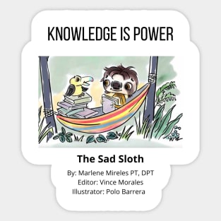 Knowledge is Power Sticker